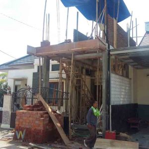 Proses Pembangunan Rumah Tinggal 2 Lantai Cipta Arsita Winedar Pemborong Jogja