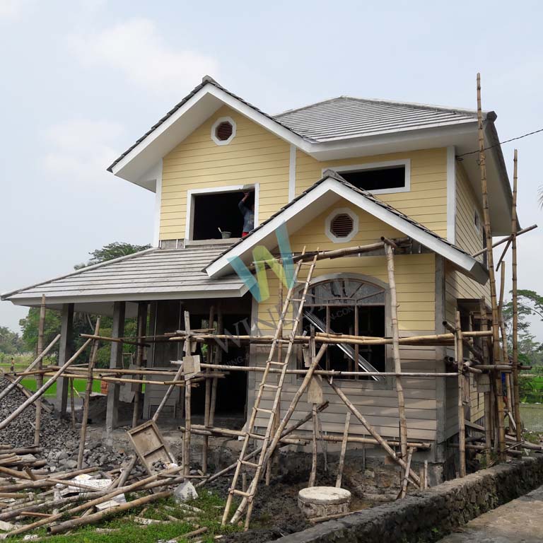 Rumah 2 Lantai di Sleman Cipta Arsita Winedar Jogja Arsitek
